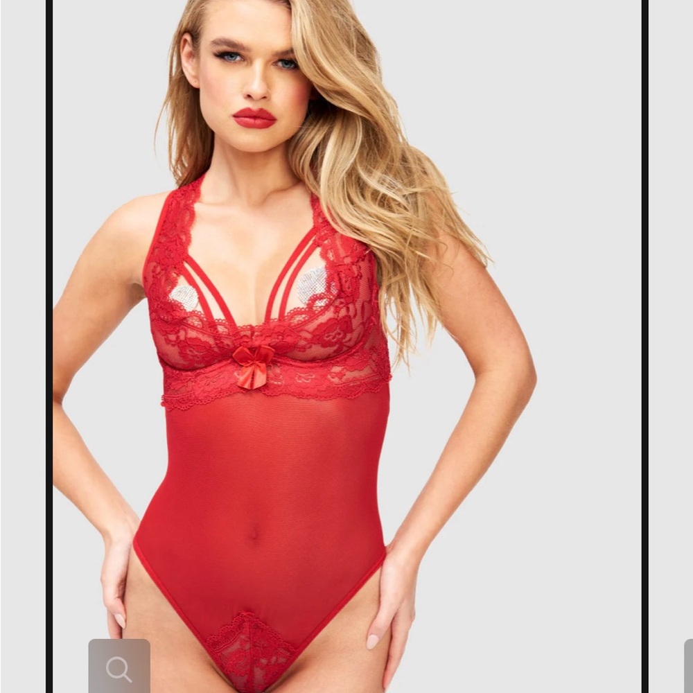 Fredrick’s of Hollywood - Arabella Rox Naughty Red Teddy